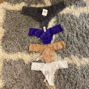 NWT Victoria’s Secret Small Thongs